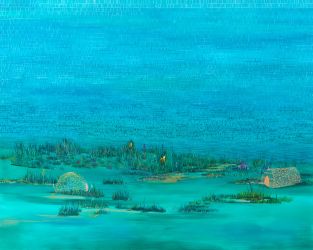 Evi Zampeli / oil on canvas